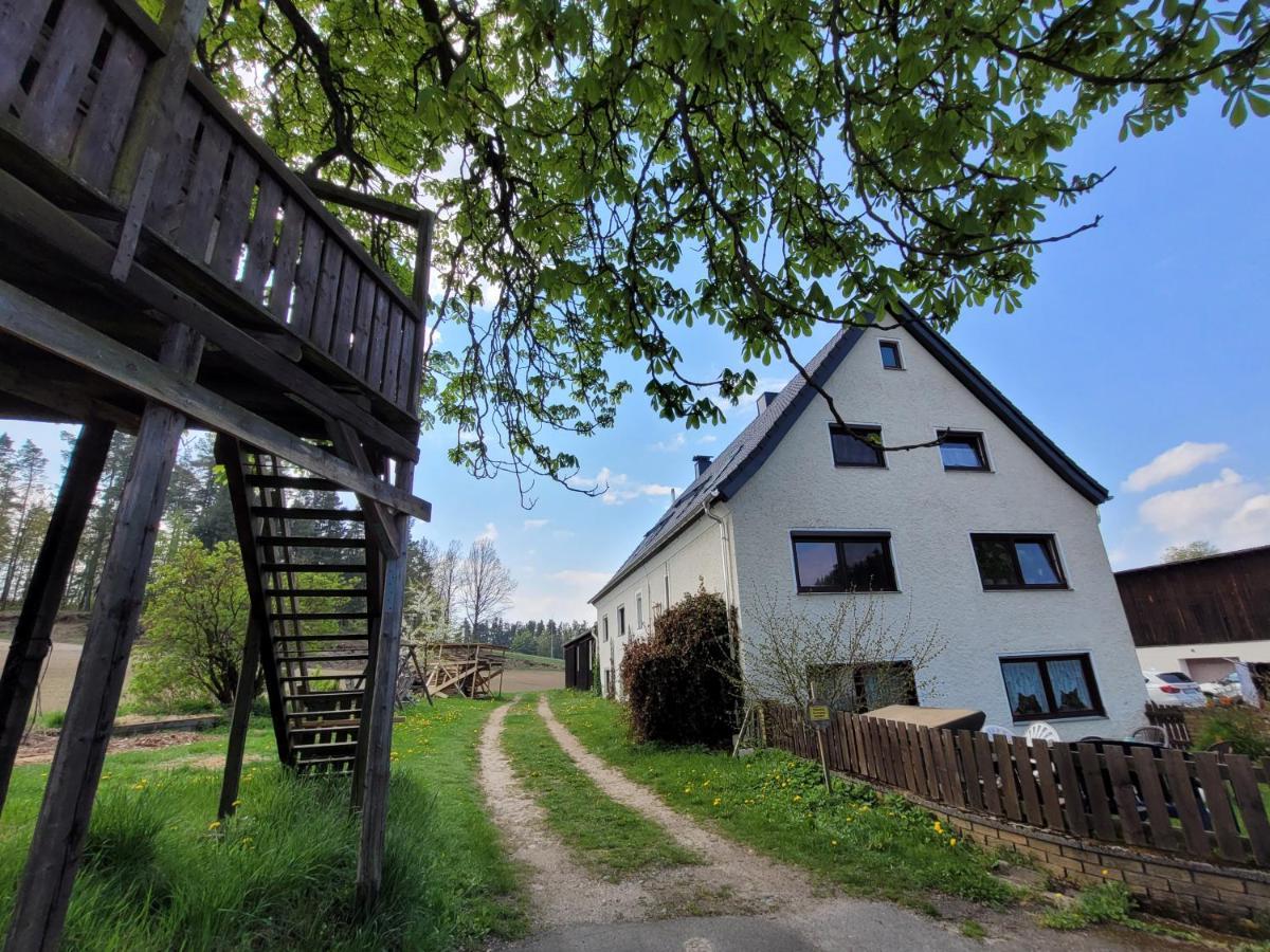 Ruhig Gelegene, Top Moderne Ferienwohnung - Hot Tub Und Sauna Gegen Aufpreis Neuhaus an Der Eger المظهر الخارجي الصورة